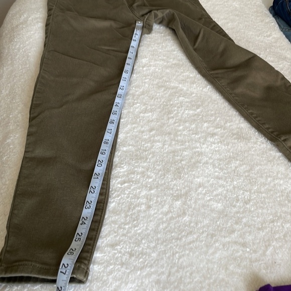 a:glow Maternity Jeggings Khaki Color Size 6 - Picture 12 of 13